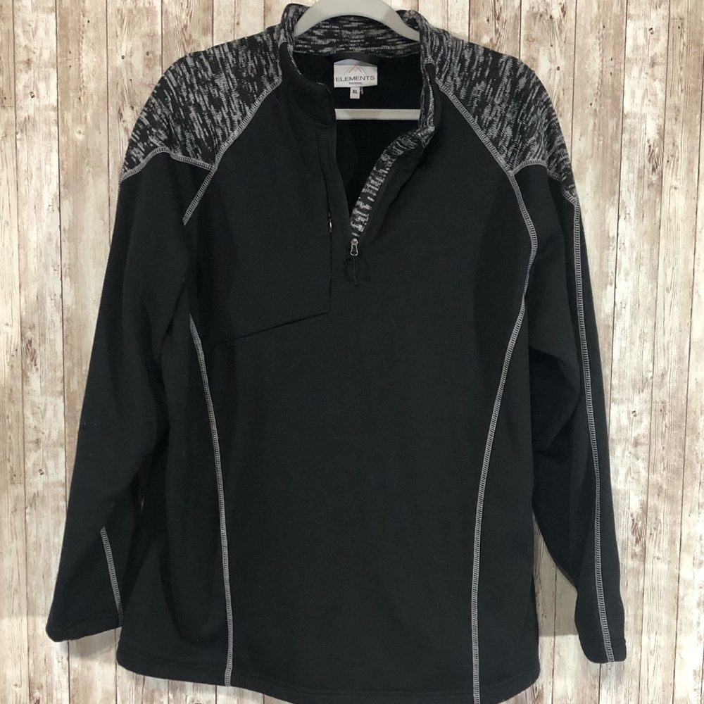 Elements Black and Grey Sweater Men’s Sz XL